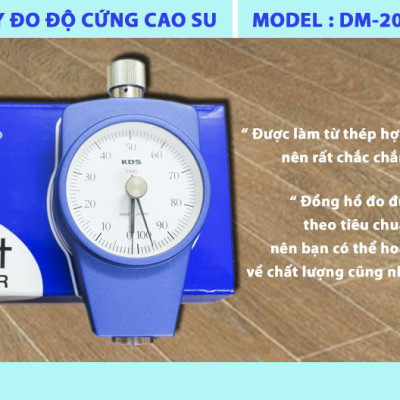 ĐỒNG HỒ ĐO ĐỘ CỨNG CAO SU KDS DM-204A