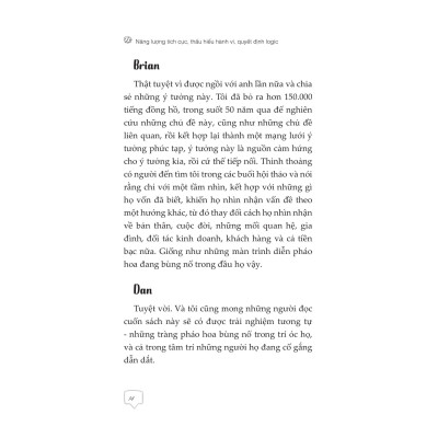 Năng Lượng Tích Cực Thấu Hiểu Hành Vi Quyết Định Logic