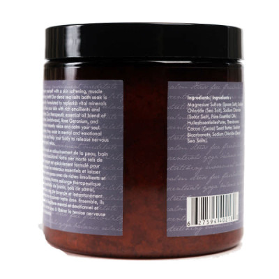 Muối Tắm Ngâm Giải Độc Yoga Serenity Detoxifying & Replenishing Bath Soak Scentuals (250g)