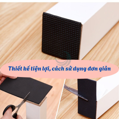 Bộ Lót Chân Nội Thất Đa Năng (48 Miếng) Miếng Lót Êm – Sàn Yên Tĩnh, Nhà Gọn Gàng Bộ Lót Chống Xước Siêu Bám – Chân Bàn Ghế “Không Làm Phiền” Chân Êm Sàn Mượt – Combo 48 Miếng Lót Nội Thất