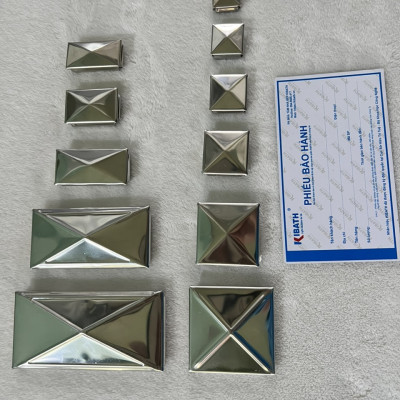 Nắp Chụp vuông Inox 304 dùng cho nhiều loại ống KB-937