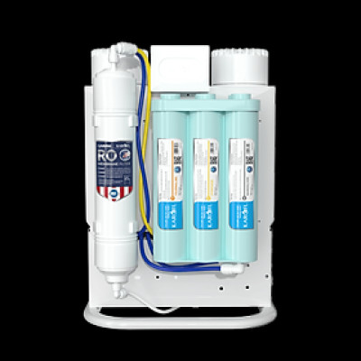 Máy lọc nước Karofi KAQ-U96 10 lõi lọc kết nối điện thoại thông minh, vòi nước hiển thị tình trạng máy - Hàng chính hãng bảo hành 3 năm