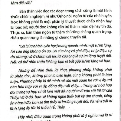 Osho - Suy Ngẫm Cuối Cùng Vào Buổi Tối - 365 Khoảnh Khắc Tâm Thiền Cho Đêm Tỉnh Thức (Tái Bản 2022)