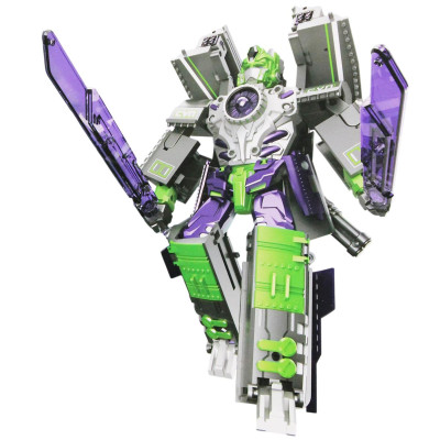 Đồ Chơi Robot Biến Hình Thành Tàu Sân Bay - Vecto VT698B16/GR - Màu Xanh Lá