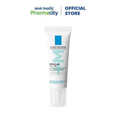 Kem dưỡng da giảm mụn vết thâm La Roche-Posay EFFACLAR DUO+M (7.5ml/Tuýp)