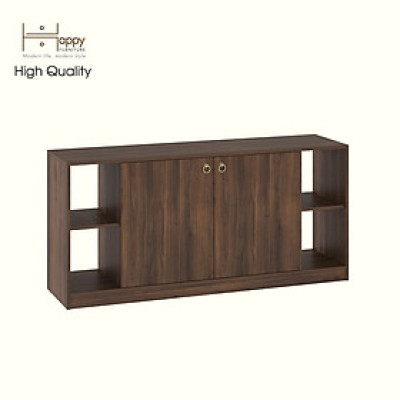 HAPPY FURNITURE , Tủ lưu trữ 2 cửa mở - MERI , TLT_057 , 150cm x 40cm x 70cm DxRxC