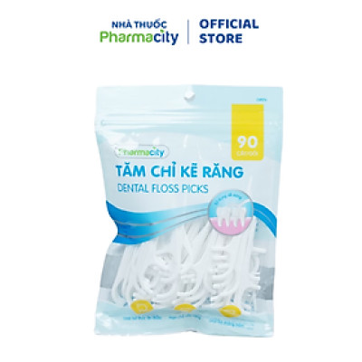 Tăm chỉ kẽ răng Pharmacity (Gói 90 cây)