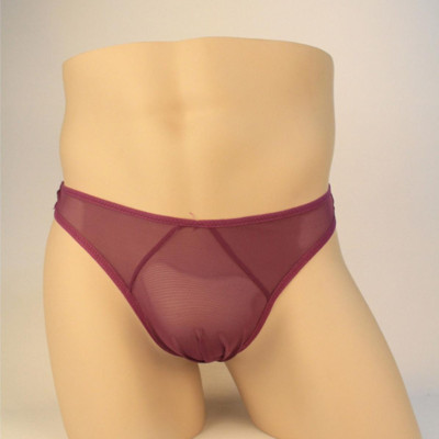 Quần lót nam dạng lưới mỏng quyễn rũ- Màu tím