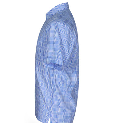 Áo sơ mi nam tay ngắn form suông vạt ngang Khatoco A1MN468T2-CNCR087-2409-N