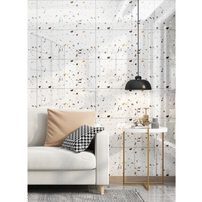 Bộ 20 Tấm Xốp Dán Tường 3D PVC Đá Xám La Mã 60x30cm Keo Sẵn Dày 2,5mm Cao Cấp, Sang Trọng