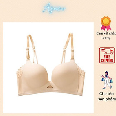 Áo Ngực Nữ Không Gọng, Áo Lót Su Đúc Siêu Đẩy Azuno A6266 Hàng Xuất Nhật Cao Cấp 