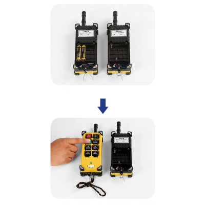 Bộ Điều Khiển Từ Xa ABG F21-E1BH 36 - Xấp Xỉ ~100M, Công Việc Đơn Giản Hơn, Điều Khiển Cấu Trục Được Nhiều Hướng, - Hàng Chính Hãng