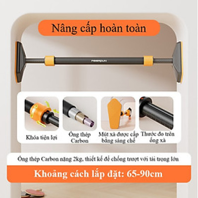 Xà đơn treo tường FED-DG 002 – Thép carbon 1.5mm