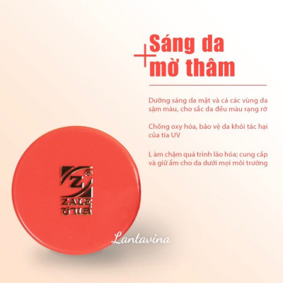KEM DƯỠNG TRẮNG DA ZALE ĐỎ NHÂN SÂM - 03 HỦ TẶNG 01 HỦ