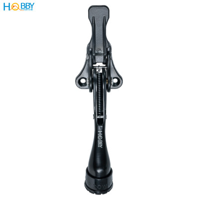 Chặn cửa móng ngựa một chiều có lẫy bật sơn đen Hobby home decor CMG3