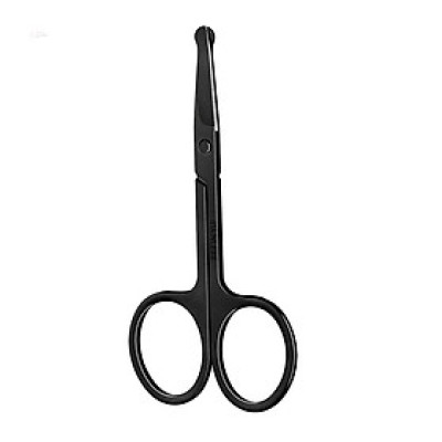 Kéo tỉa lông mũi đầu tròn an toàn, thép không gỉ cao cấp K082, thiết kế nhỏ gọn, nhẹ, an toàn