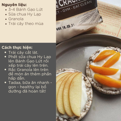 [Vị Superfoods] - Bánh Gạo Lứt GUfoods 170g Mix Siêu Hạt Chia + Quinoa + Yến Mạch - Ăn Kiêng, Tập Gym, Thực Dưỡng, Ăn Vặt Healthy, Không Chiên Dầu