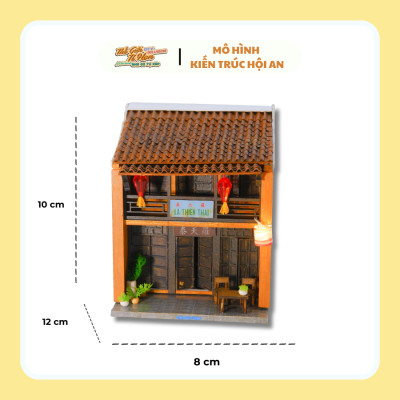 Mô Hình Tự lắp ráp DIY Hội An-HA164-06 CAO LẦU LA THIÊN THÁI