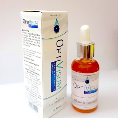 Thực phẩm bảo vệ sức khỏe OptiVisum Oral drops For Bettter Eyesight - Phục hồi thị lực