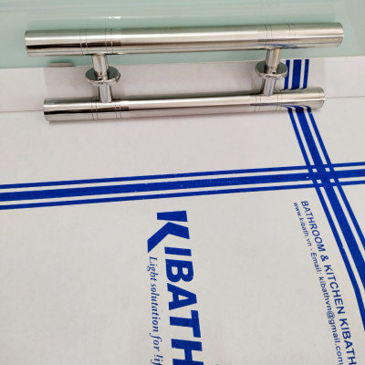 Cặp Tay Nắm Cửa Cổng Inox 304 Ống Phi 32