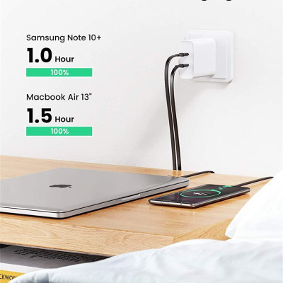Ugreen UG10974US333TK 0.5M 2.0 PD 3A 20V màu đen USB type C Cáp sạc và truyền dữ liệu máy tính ra điện thoại - HÀNG CHÍNH HÃNG