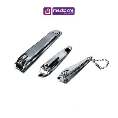 0131739 Bộ 2 Bấm Móng + 1 Bấm Cắt Da MUST 6315