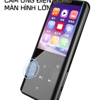 Máy Nghe Nhạc MP3 Màn Hình Cảm Ứng Bluetooth Ruizu D25 Bộ Nhớ Trong 16GB - Hàng Chính Hãng