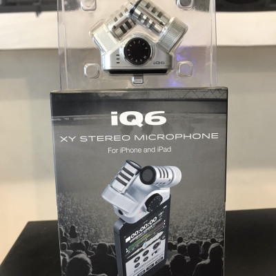 Thiết bị ghi âm cho iOS (iPhone, iPad) ZOOM iQ6 – Hàng Chính Hãng