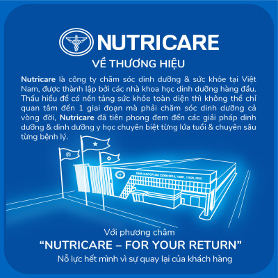 Sữa bột Nutricare MetaCare 1+ phát triển toàn diện