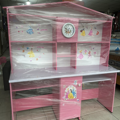 Bàn học sinh đôi Tundo Kích thước 1m5 màu hồng/ xanh