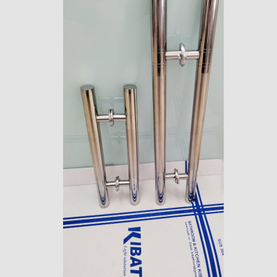 Cặp Tay Nắm Cửa Cổng Inox 304 Ống Phi 32