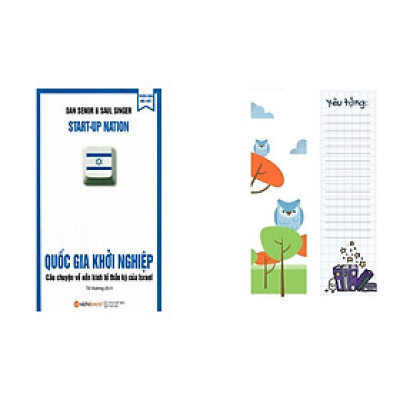 Quốc Gia Khởi Nghiệp - Câu Chuyện Về Nền Kinh Tế Thần Kỳ Của Israel ( Tặng Bookmark Tuyệt Đẹp )