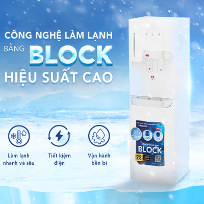 Cây nước nóng lạnh hút bình Hòa Phát HHC386 - Bảo hành 28 tháng - Hàng chính hãng