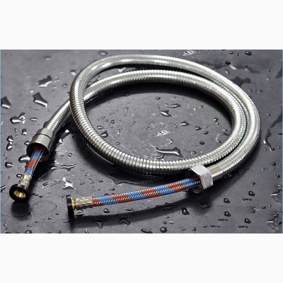 Dây vòi inox KG70 ruột bố siêu bền chống gỉ xoắn, gắn vừa tất cả các dây nhựa, dây inox304 - Hàng chính hãng