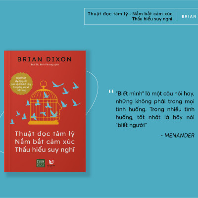 Thuật đọc tâm lý, Nắm bắt cảm xúc, Thấu hiểu suy nghĩ - Brian Dixon - TTR Next Generation