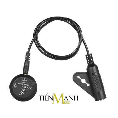 Pickup Nhạc cụ đa dụng Piezo Adeline AD-30 - Bộ thu âm thanh dùng cho Đàn Guitar, Ukulele, Violin, Kalimba Và các loại nhạc cụ khác AD30 - Kèm Móng Gẩy DreamMaker