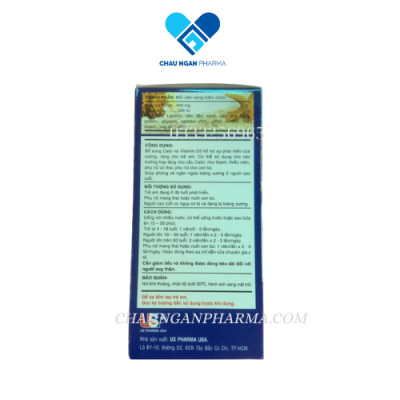 Viên uống xương khớp SOFTCAL USP Chai 100 viên - bổ sung canxi và vitamin D3