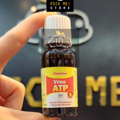 Vemedim Vime ATP Drop Cung Cấp Vitamin Tăng Lực cho Gà Đá, Chim Cảnh, Chó Đua