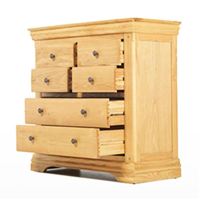 Tủ 6 Ngăn Kéo Đứng Victoria Gỗ Sồi IBIE