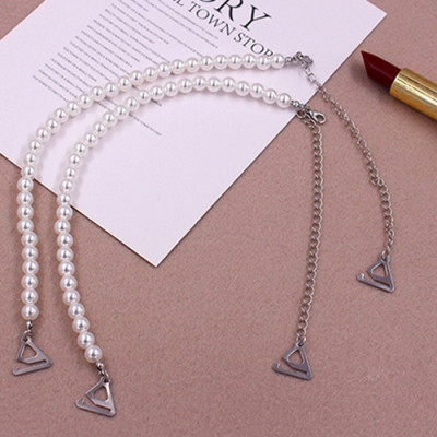 Dây cài áo bra dây áo ngọc trai nhân tạo dây áo ngực điểm nhấn quyến rũ