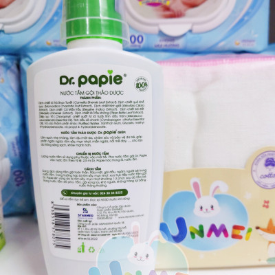 Nước tắm thảo dược Dr Papie