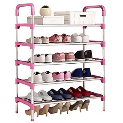 Kệ để  dày dép 5 tầng khung inox