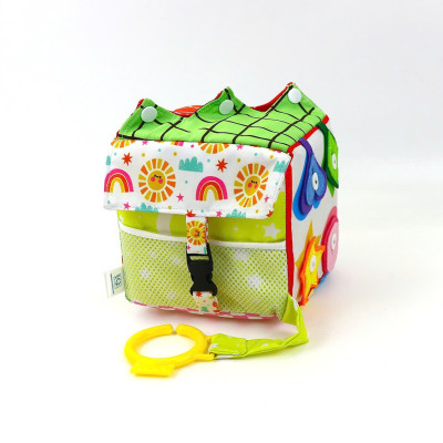 Đồ Chơi Khối Vải Luyện Kỹ Năng Kiêm Lục Lạc Cho Bé - PiPoVietnam