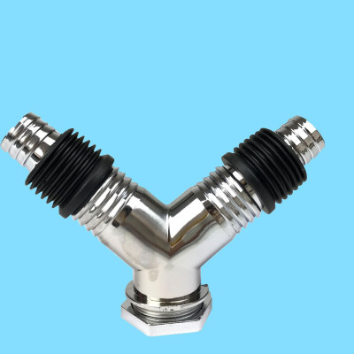 Bộ thoát nước máy giặt, thoát nước thải kiêm chống mùi hôi, ngăn côn trùng trào ngược – Bộ chia 2, MIHOCO 21