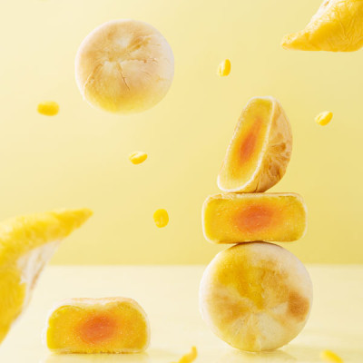 Bánh Pía Đậu Xanh Sầu Riêng Trứng Túi 4 Bánh