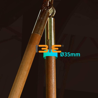 Xích Đu Terbaya 3 Chỗ IBIE NC1044 (194 x 125 x 190 cm) - Nâu