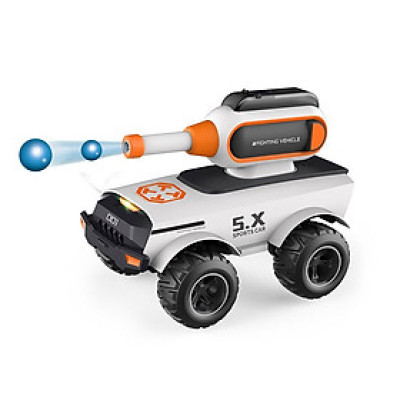 Đồ Chơi Xe Dynamic Tank Phóng Hạt Nước Điều Khiển Từ Xa (Trắng) VECTO VT816A/WH