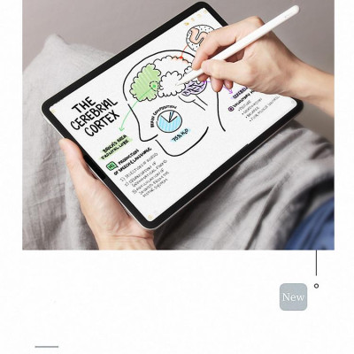 Dán màn hình dành cho iPad Mini 7 Paper-like chống vân tay cho cảm giác vẽ như trên giấy - hàng nhập khẩu