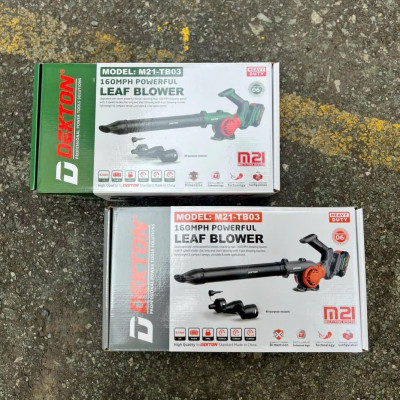 COMBO Máy thổi bụi thổi lá Dekton M21-TB03 KÈM PIN M21-B6A8C VÀ SẠC M21-S25A  -HÀNG CHÍNH HÃNG