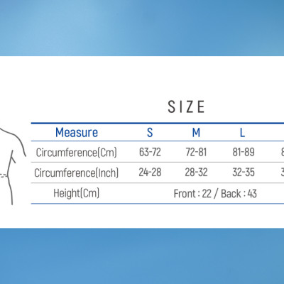 Đai nẹp cột sống BOA Dr.Med DR-B080 Hàn Quốc hỗ trợ nẹp cột sống, thoái hóa khớp, gãy xương